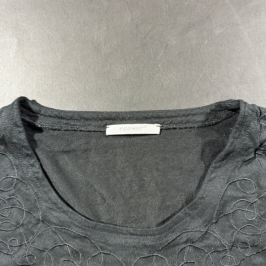 Long-sleeve top - Black - Size 40