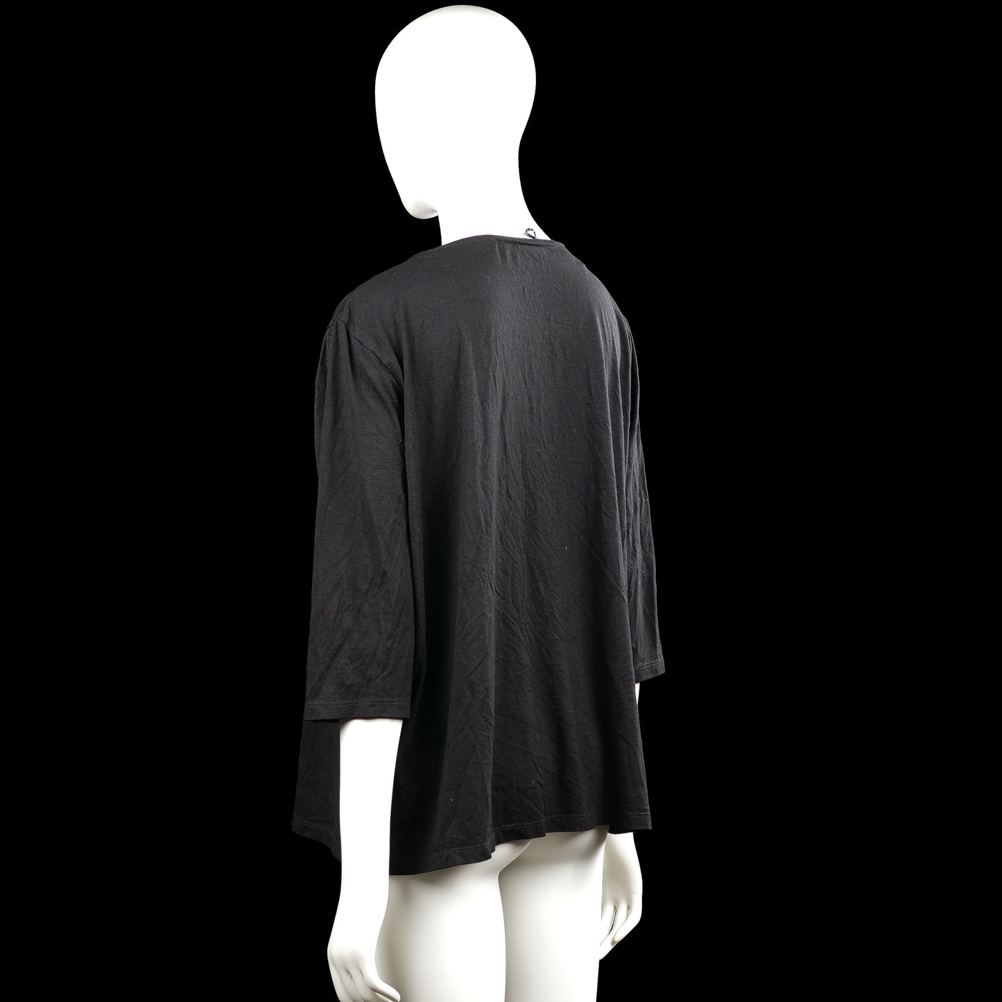 Long-sleeve top - Black - Size XL