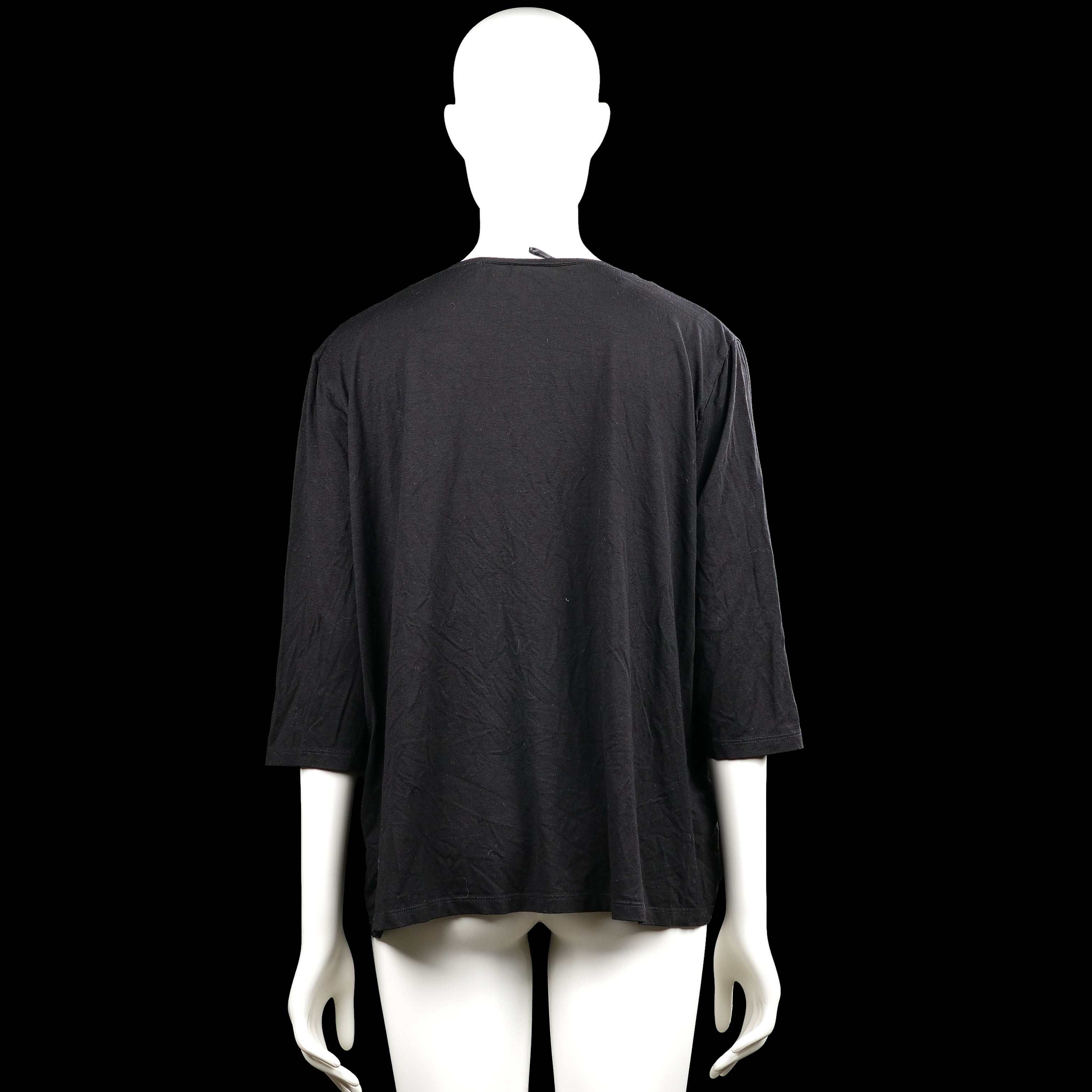 Long-sleeve top - Black - Size XL