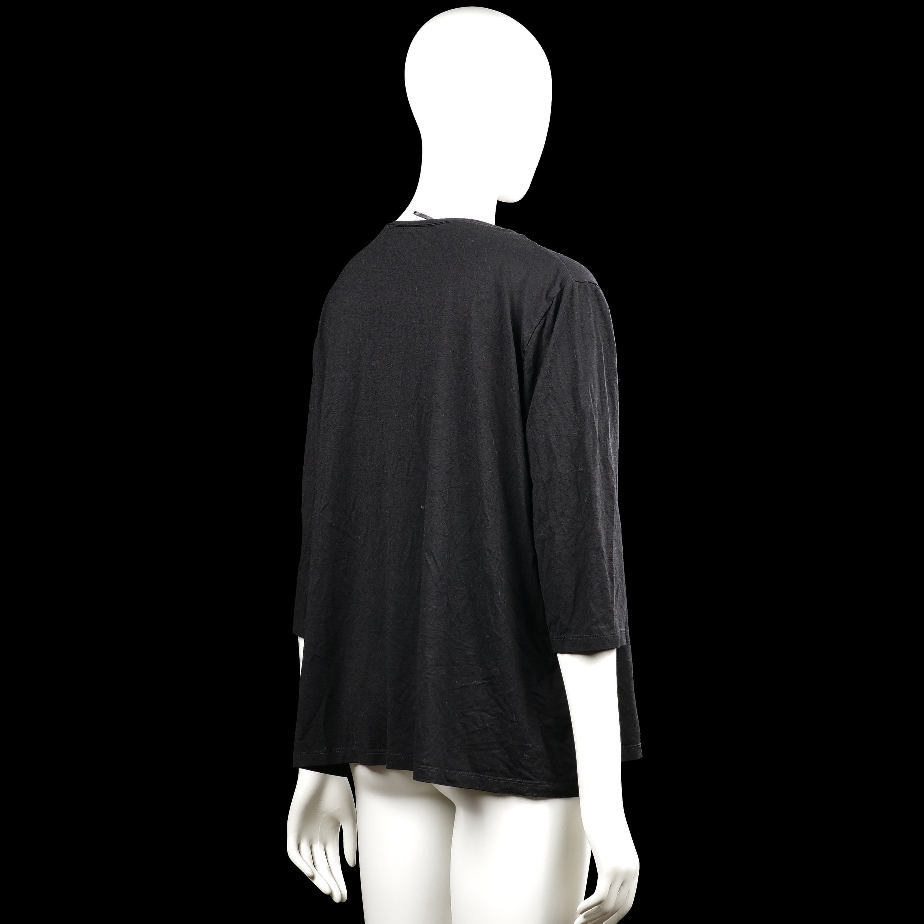 Long-sleeve top - Black - Size XL