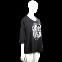 Long-sleeve top - Black - Size XL