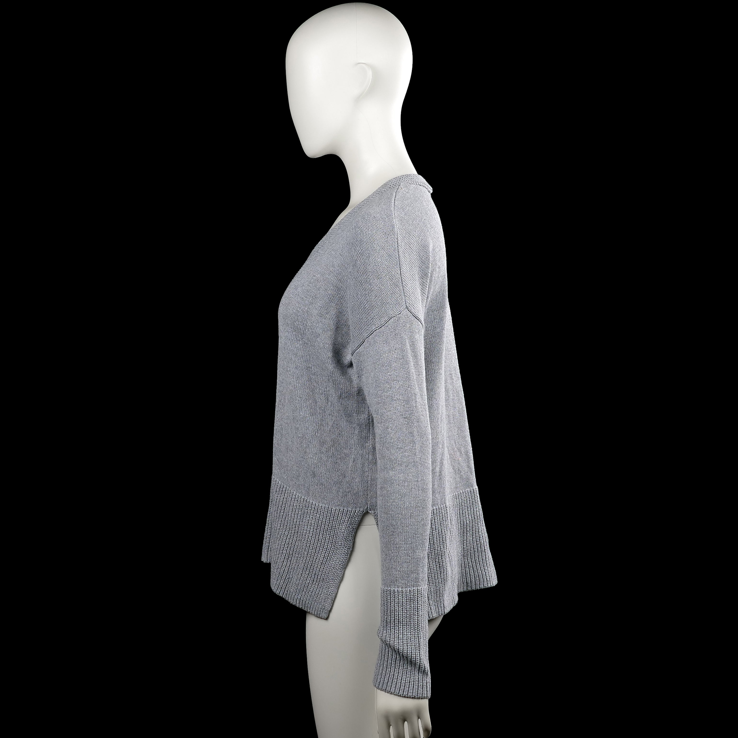 Long-sleeve top - Gray - Size XS