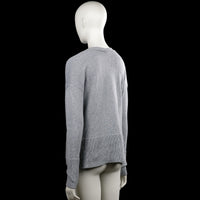 Long-sleeve top - Gray - Size XS