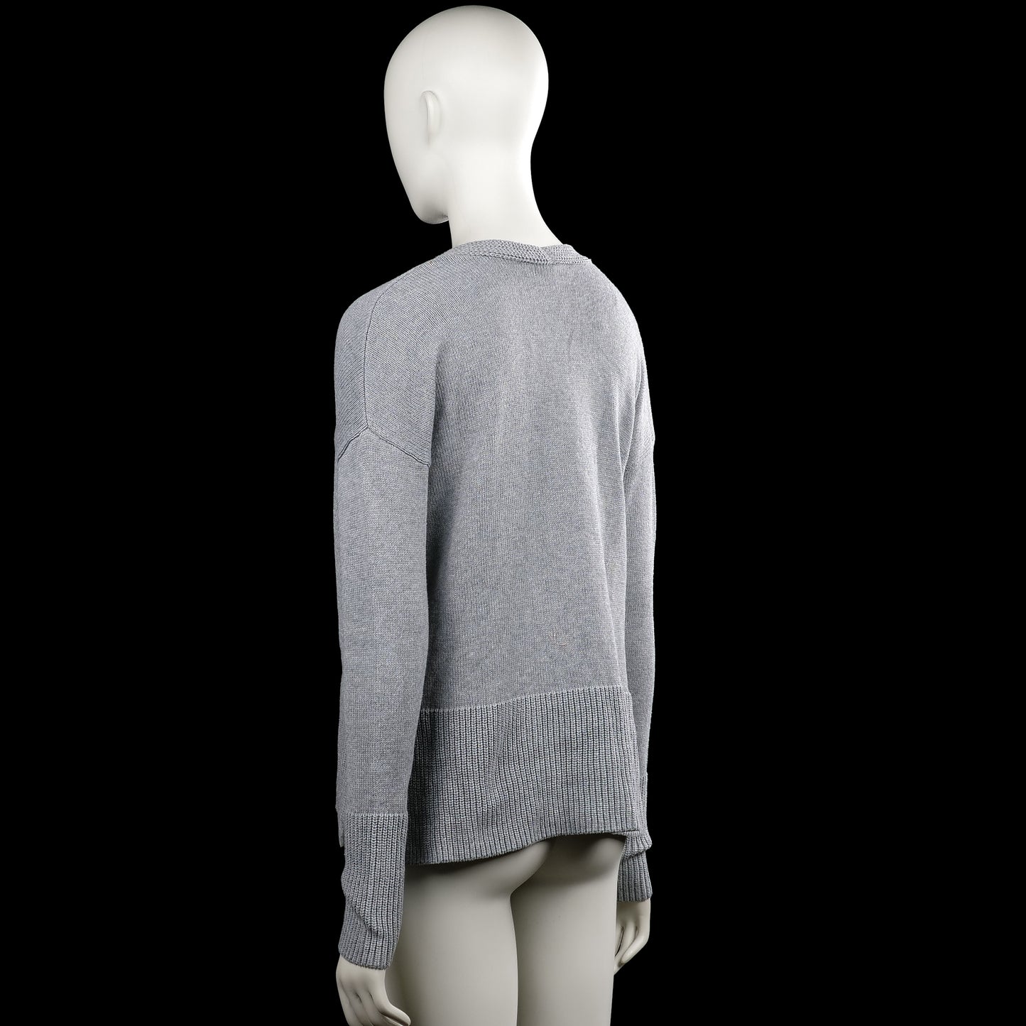 Long-sleeve top - Gray - Size XS