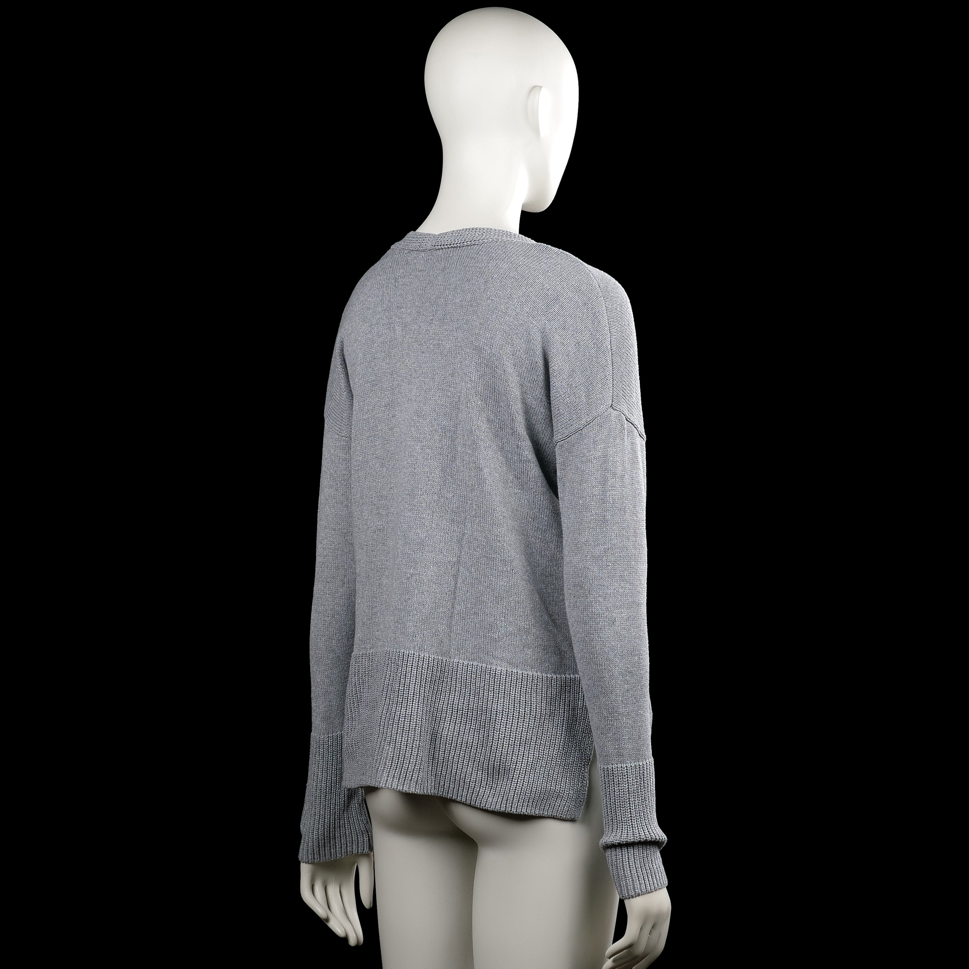 Long-sleeve top - Gray - Size XS