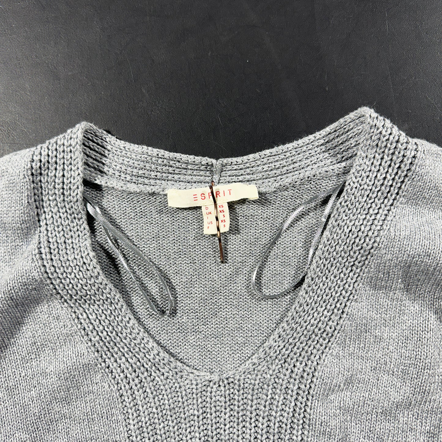 Long-sleeve top - Gray - Size XS