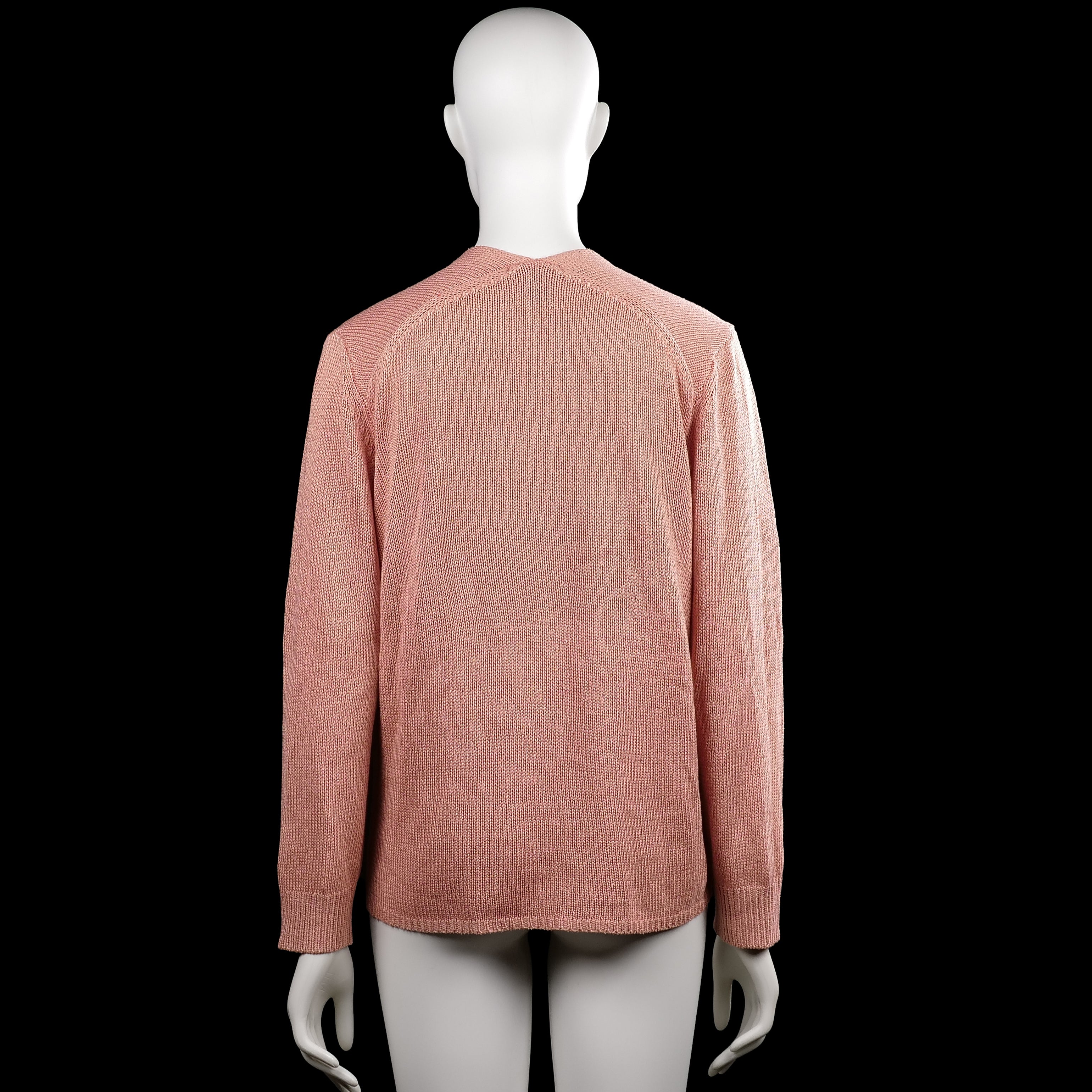 Long-sleeve top - Rose - Size M