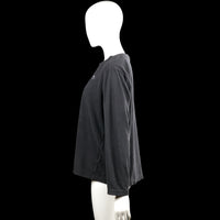 Long-sleeve top - Charcoal - Size XL