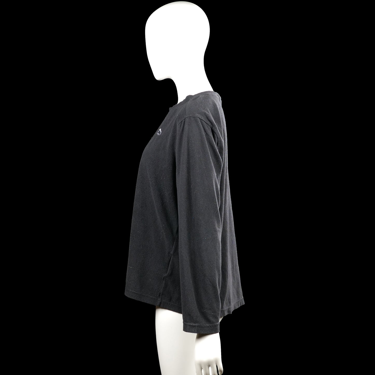 Long-sleeve top - Charcoal - Size XL