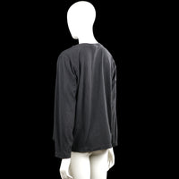 Long-sleeve top - Charcoal - Size XL