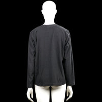 Long-sleeve top - Charcoal - Size XL