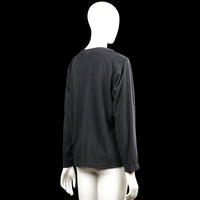 Long-sleeve top - Charcoal - Size XL