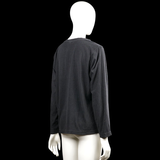 Long-sleeve top - Charcoal - Size XL