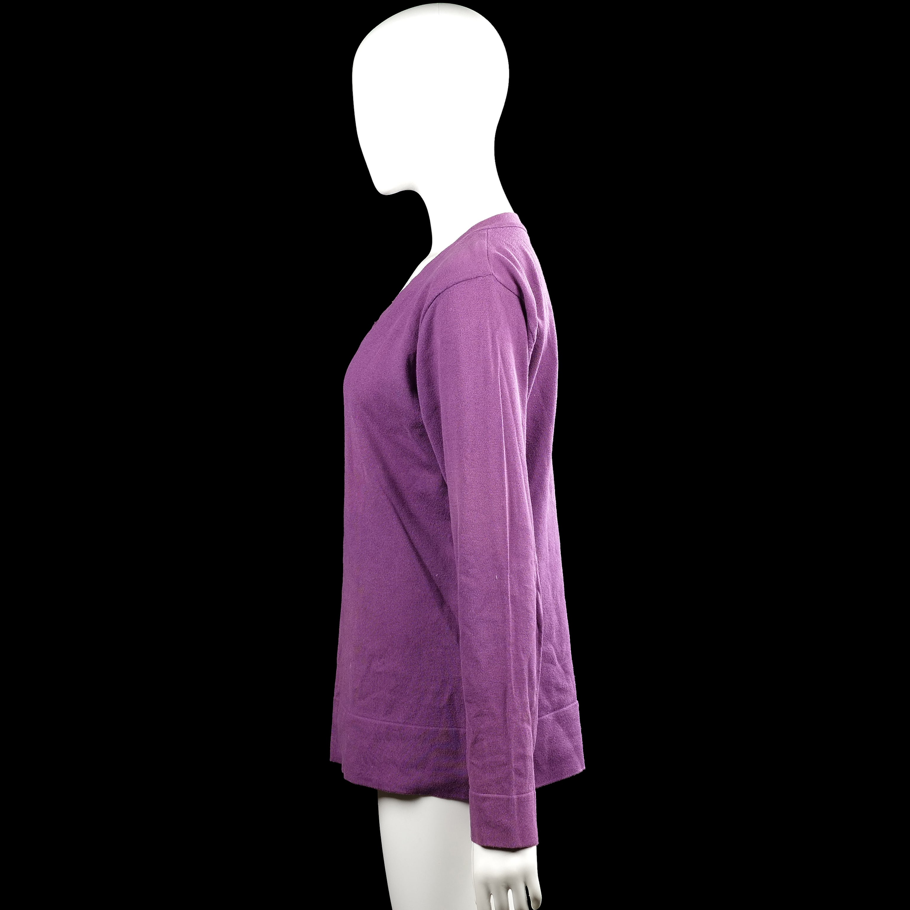 Long-sleeve top - Purple - Size XXL