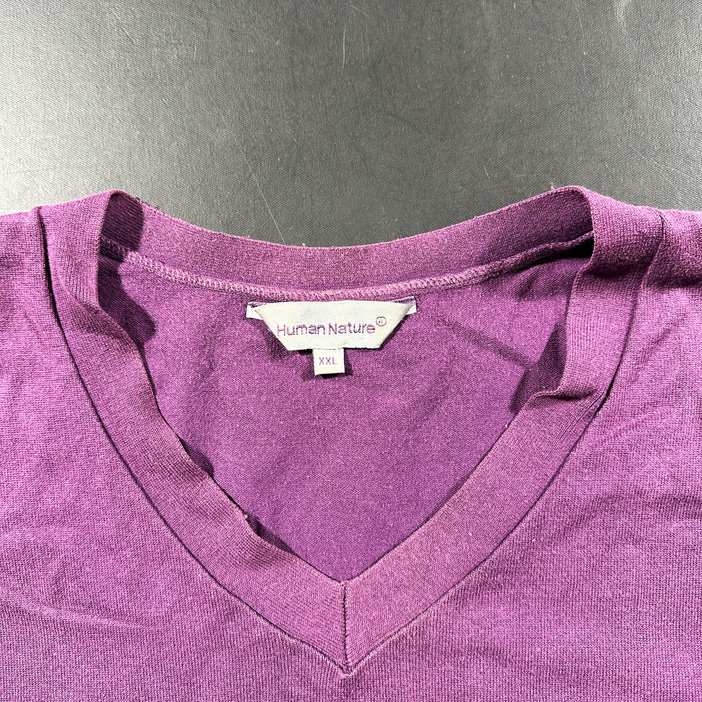 Long-sleeve top - Purple - Size XXL