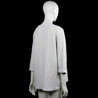 Long-sleeve top - Ivory & Light Blue - Size XXL