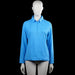 Human Nature - Long-sleeve top - Light Blue - Size L - Light blue solid top with a classic collar and a partial button placket. Features long sleeves with plain cuffs, a chest pocket, and a straight hem.