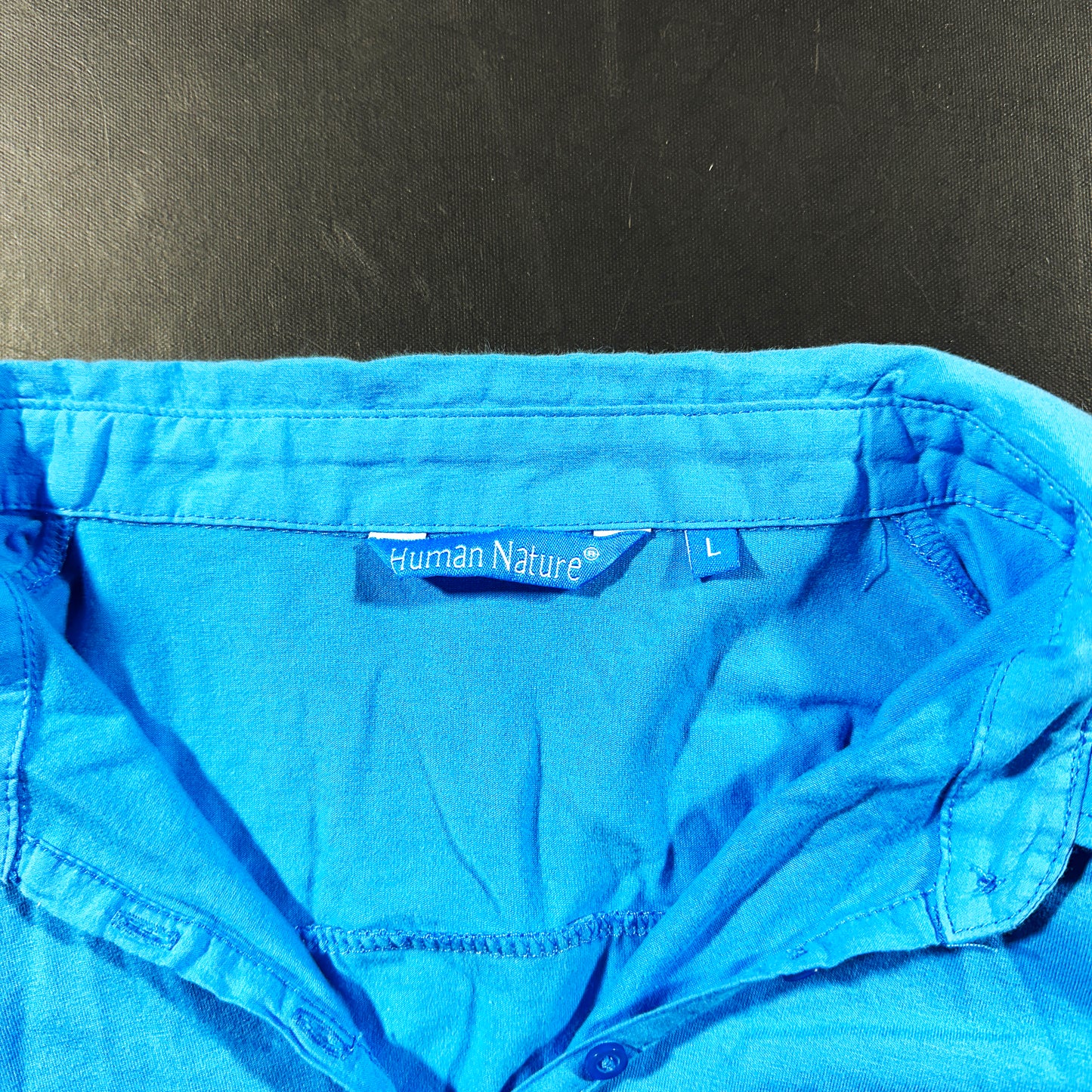 Long-sleeve top - Light Blue - Size L