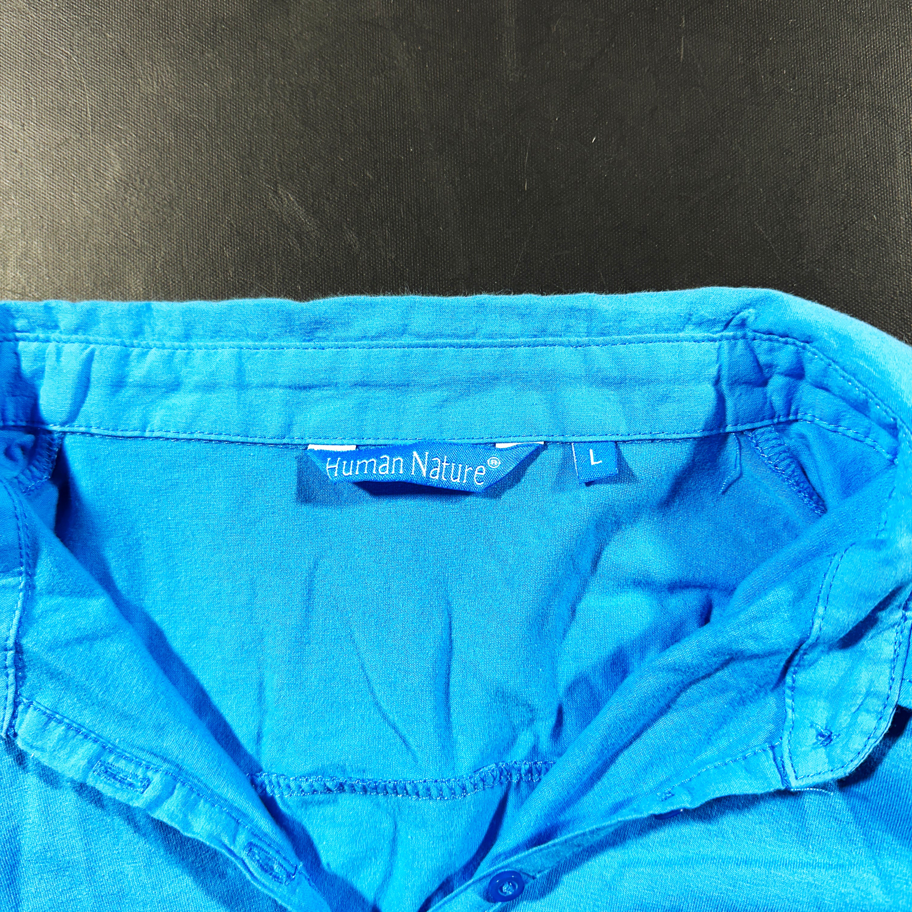 Long-sleeve top - Light Blue - Size L