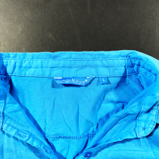 Long-sleeve top - Light Blue - Size L