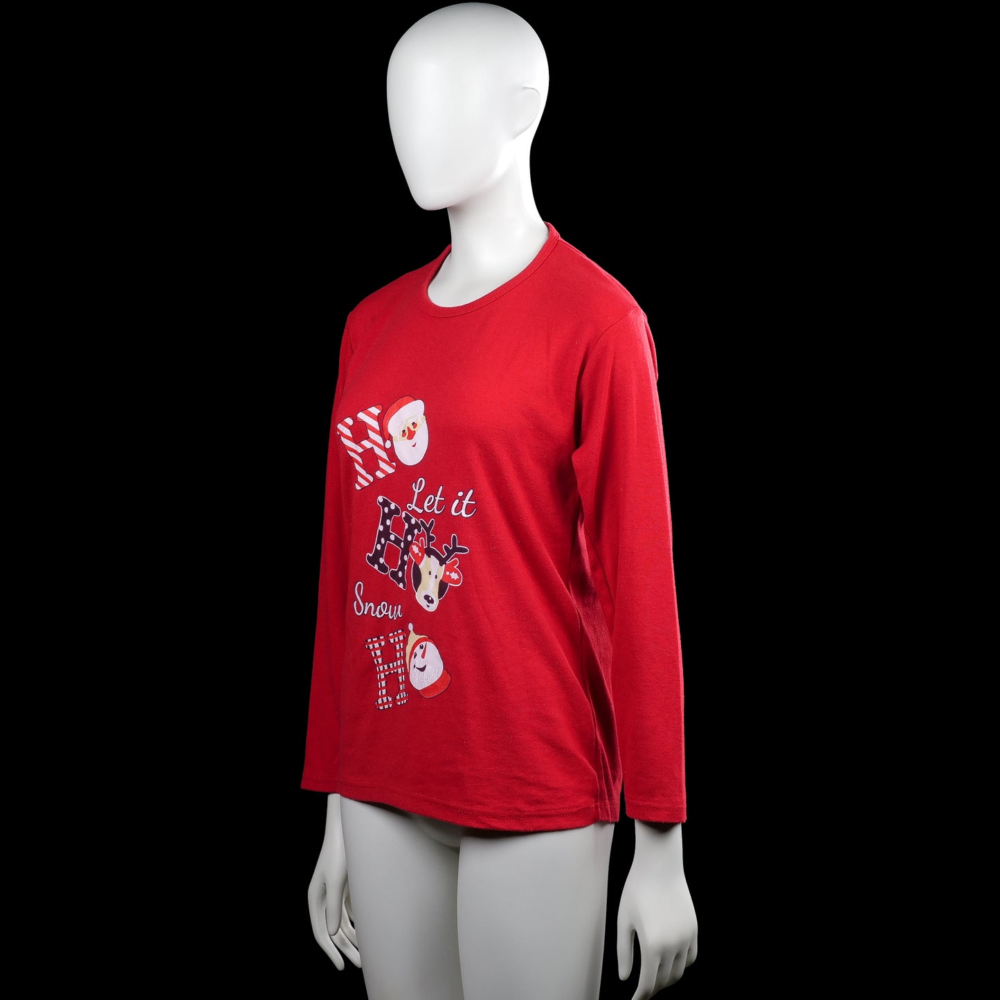 Long-sleeve top - Red - Size L