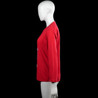 Long-sleeve top - Red - Size L