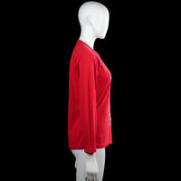 Long-sleeve top - Red - Size L