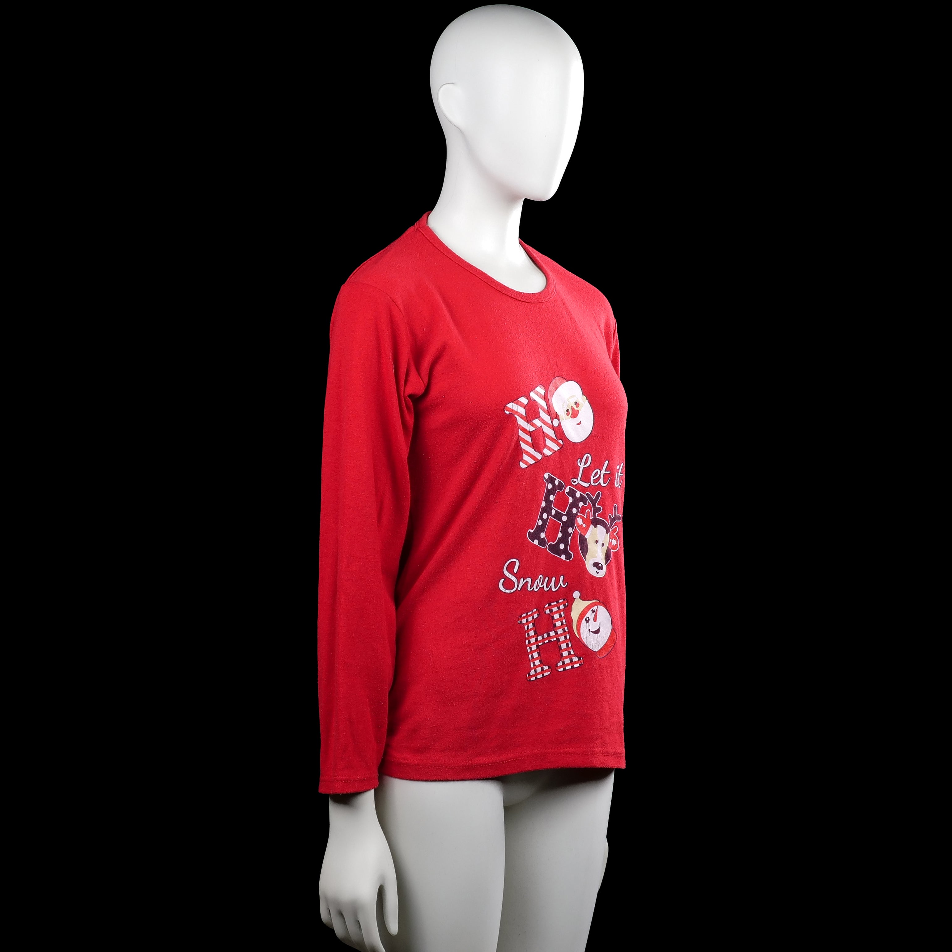 Long-sleeve top - Red - Size L