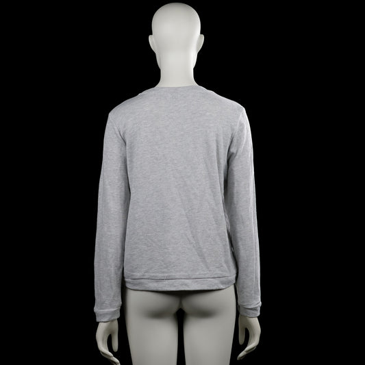 Long-sleeve top - Light Gray - Size M