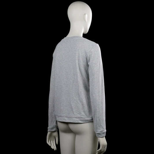 Long-sleeve top - Light Gray - Size M