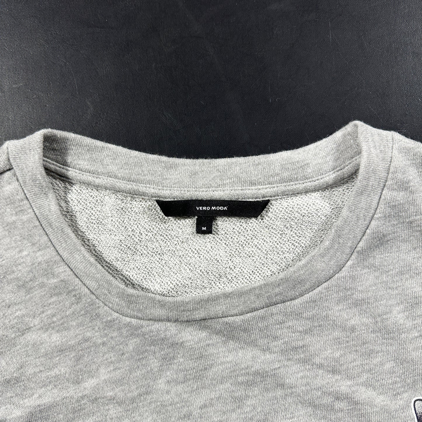 Long-sleeve top - Light Gray - Size M