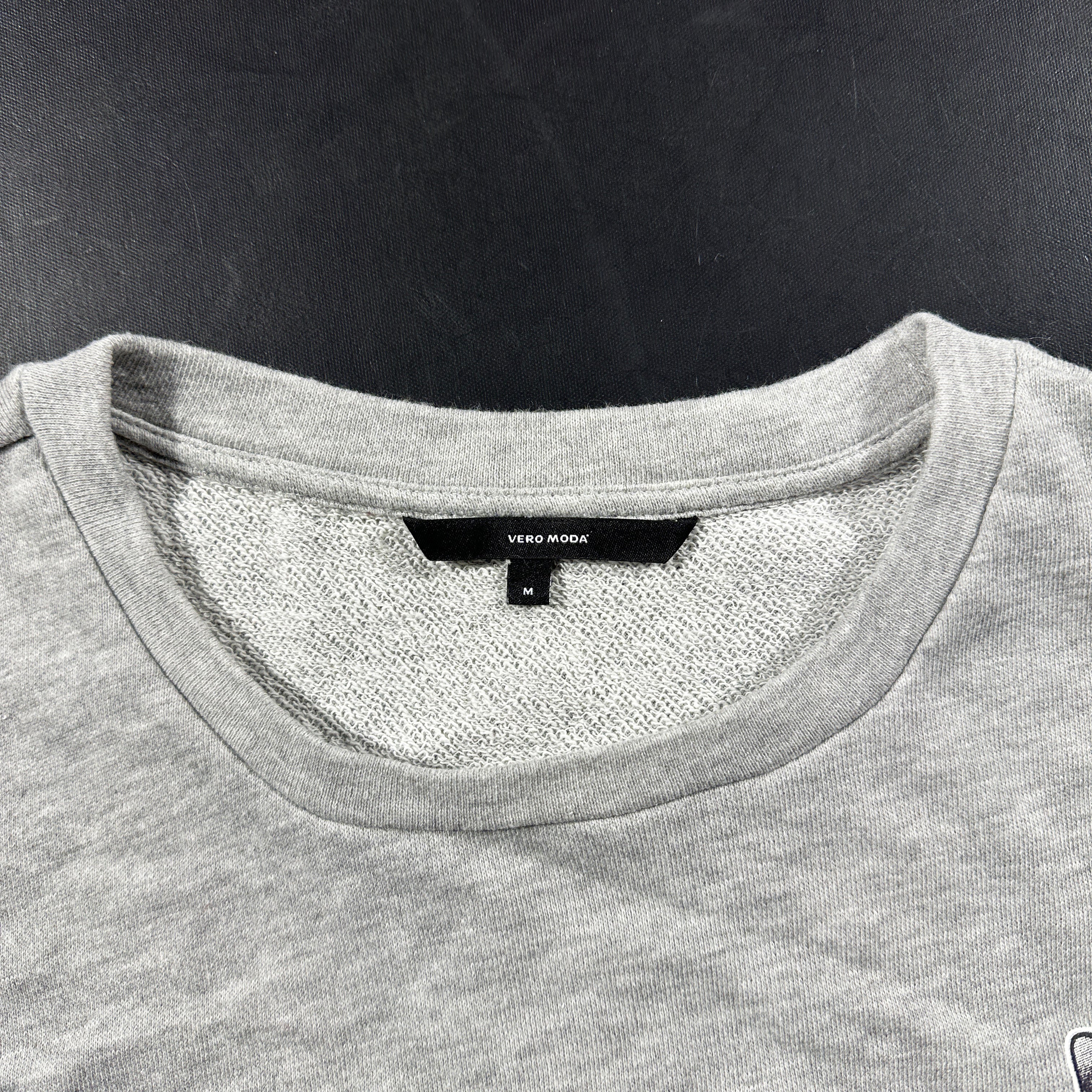 Long-sleeve top - Light Gray - Size M