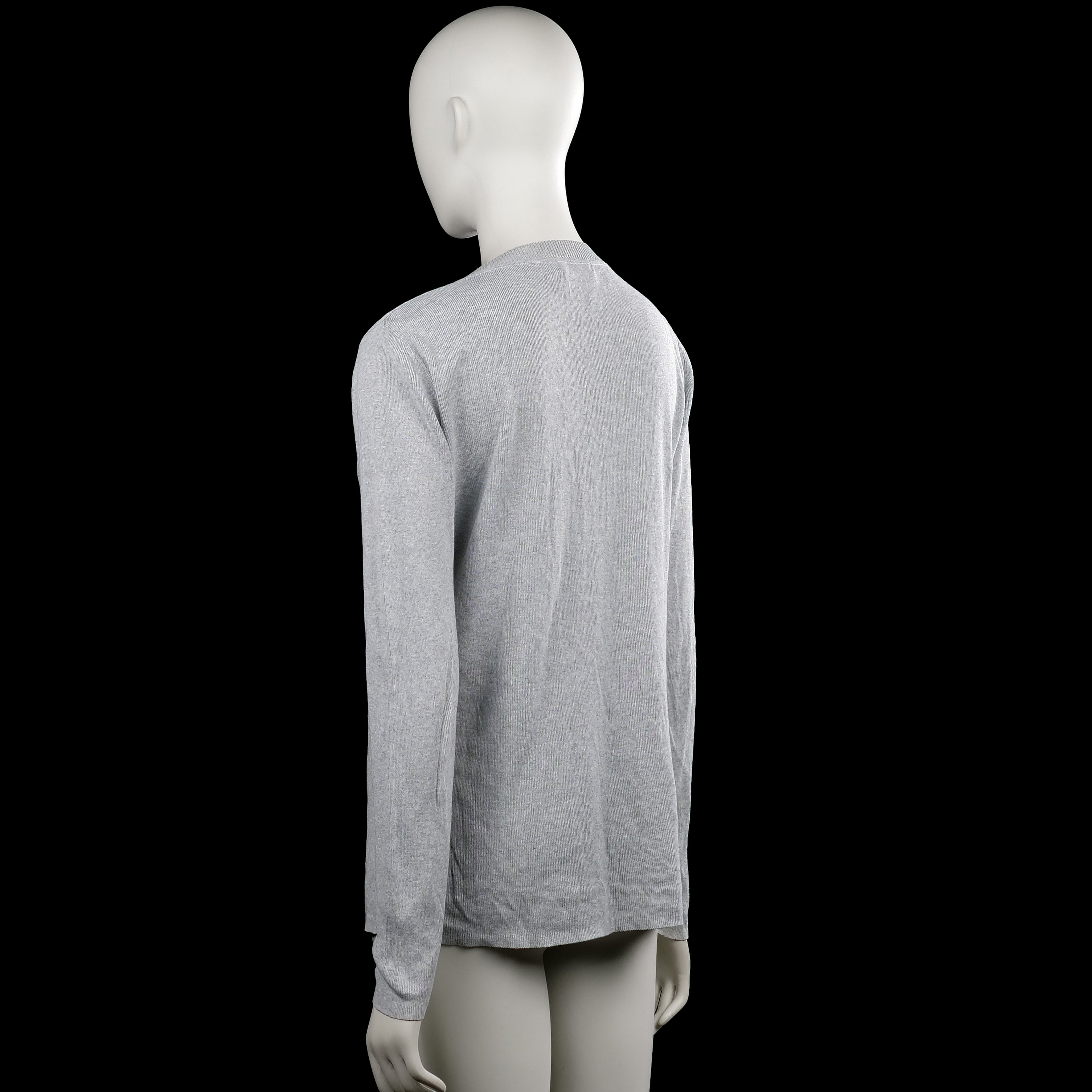Long-sleeve top - Light Gray - Size M