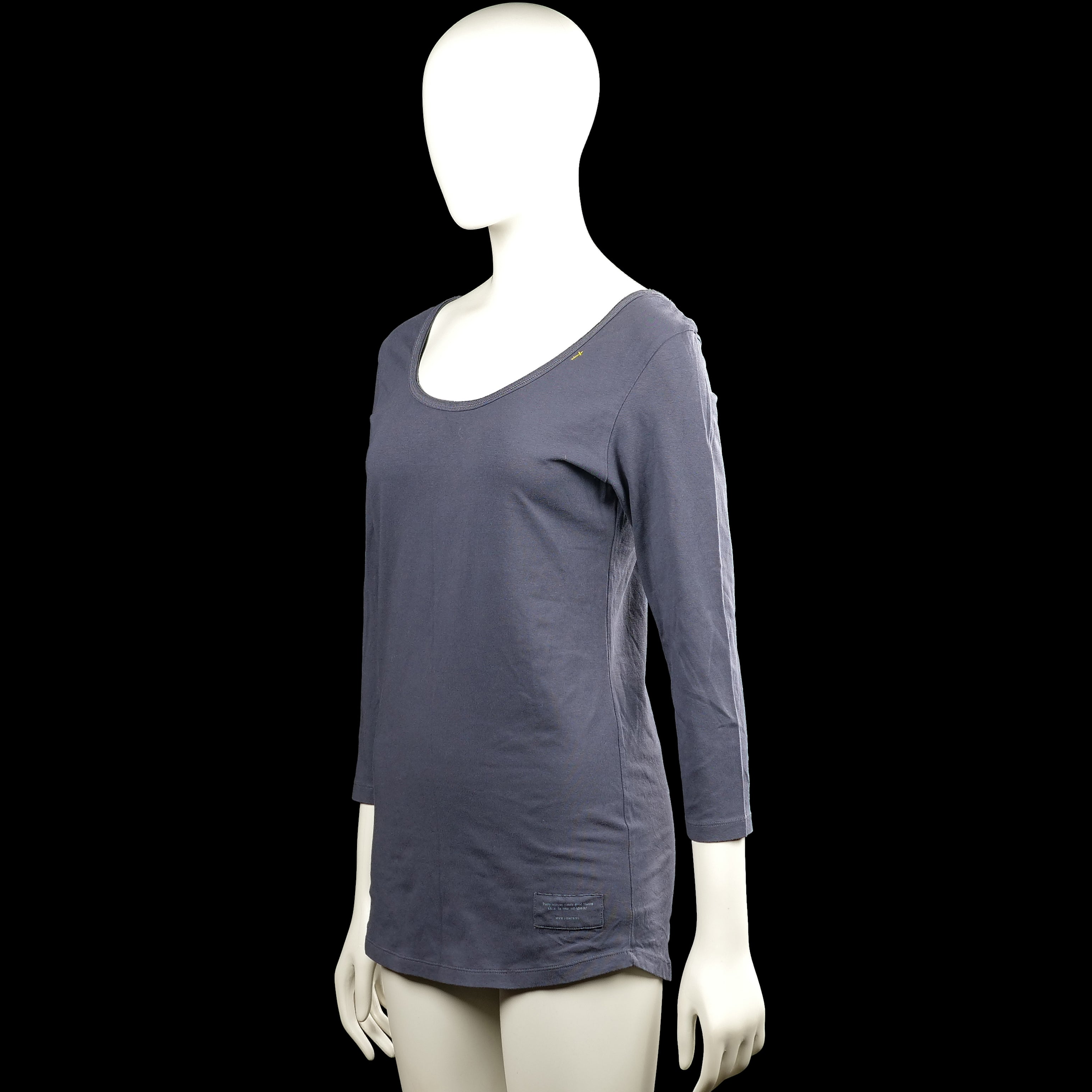 Long-sleeve top - Gray - Size S