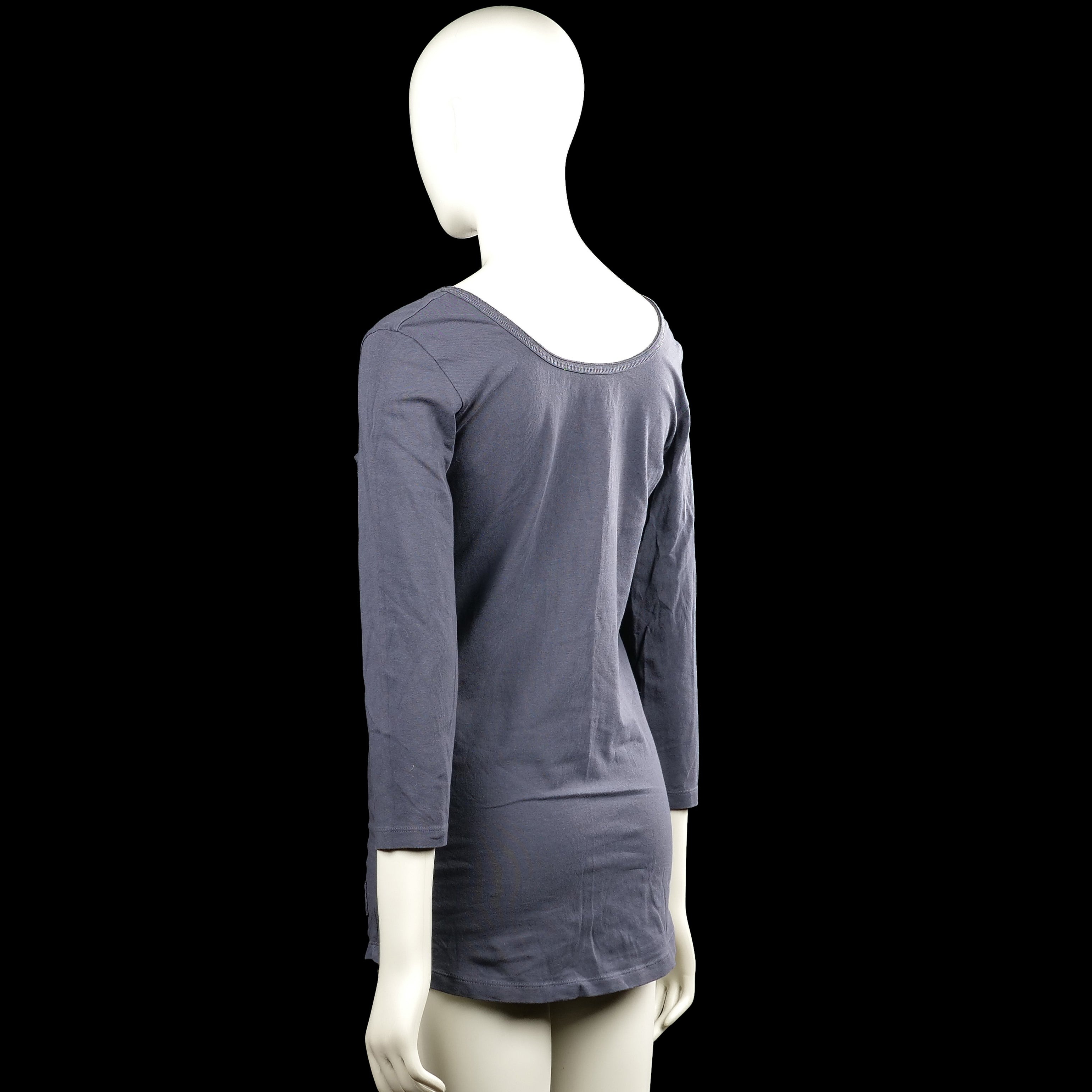 Long-sleeve top - Gray - Size S