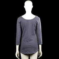 Long-sleeve top - Gray - Size S