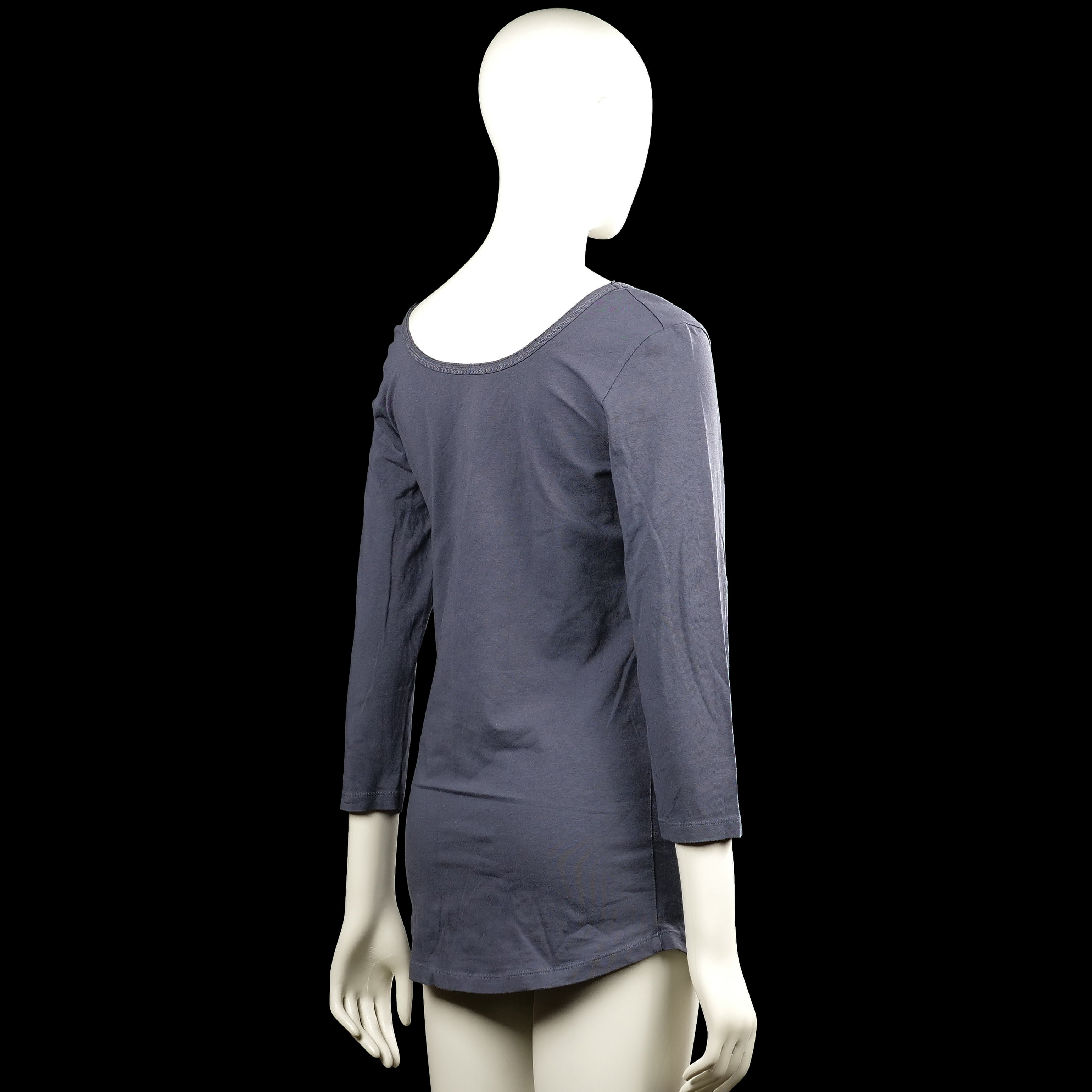 Long-sleeve top - Gray - Size S