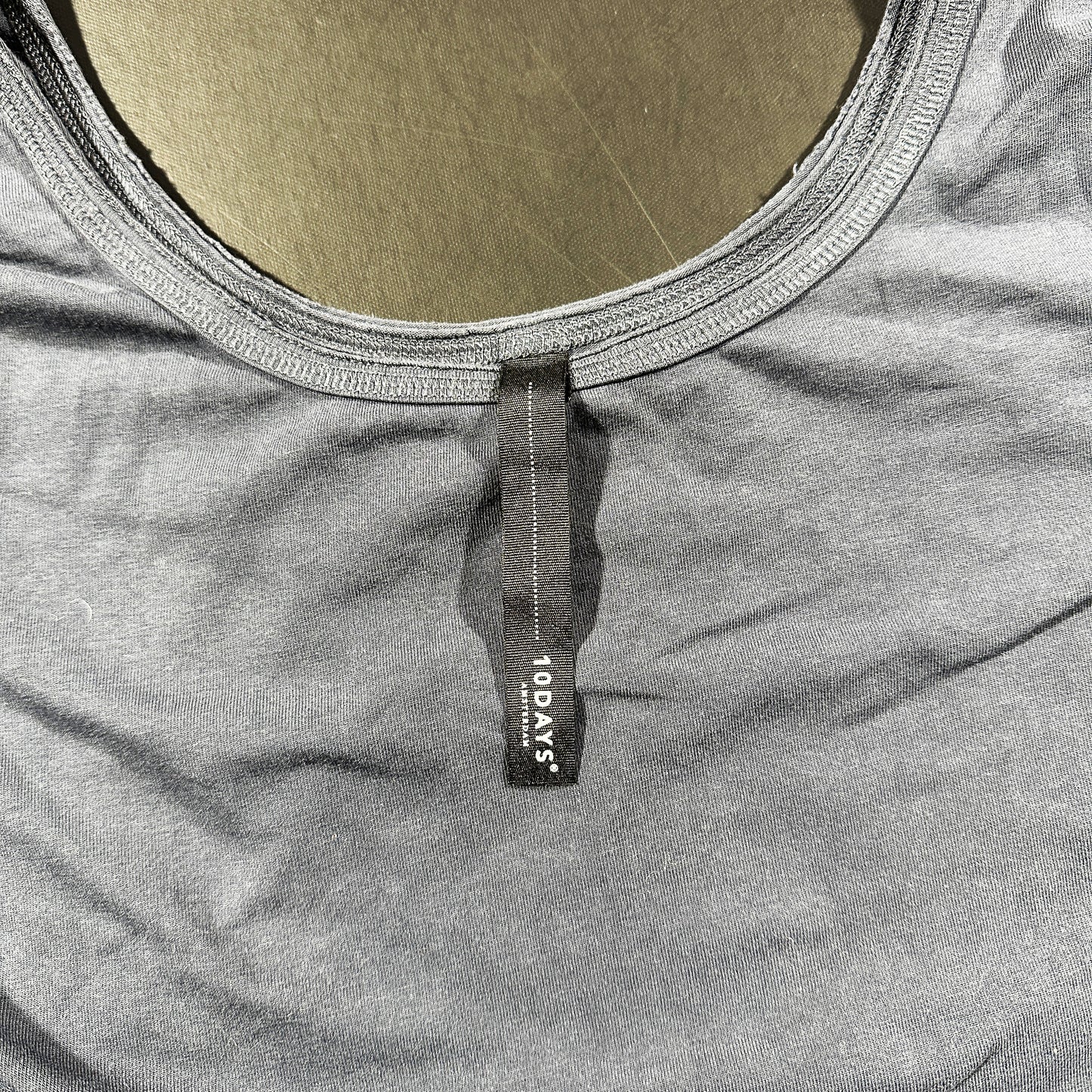 Long-sleeve top - Gray - Size S