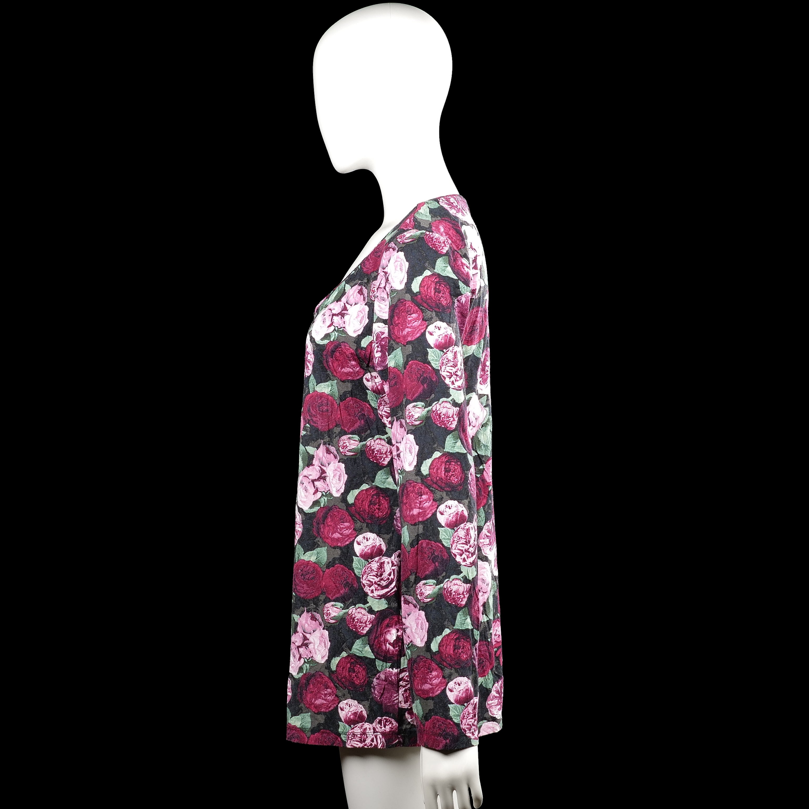 Long-sleeve top - Multicolored - Size 40, 42