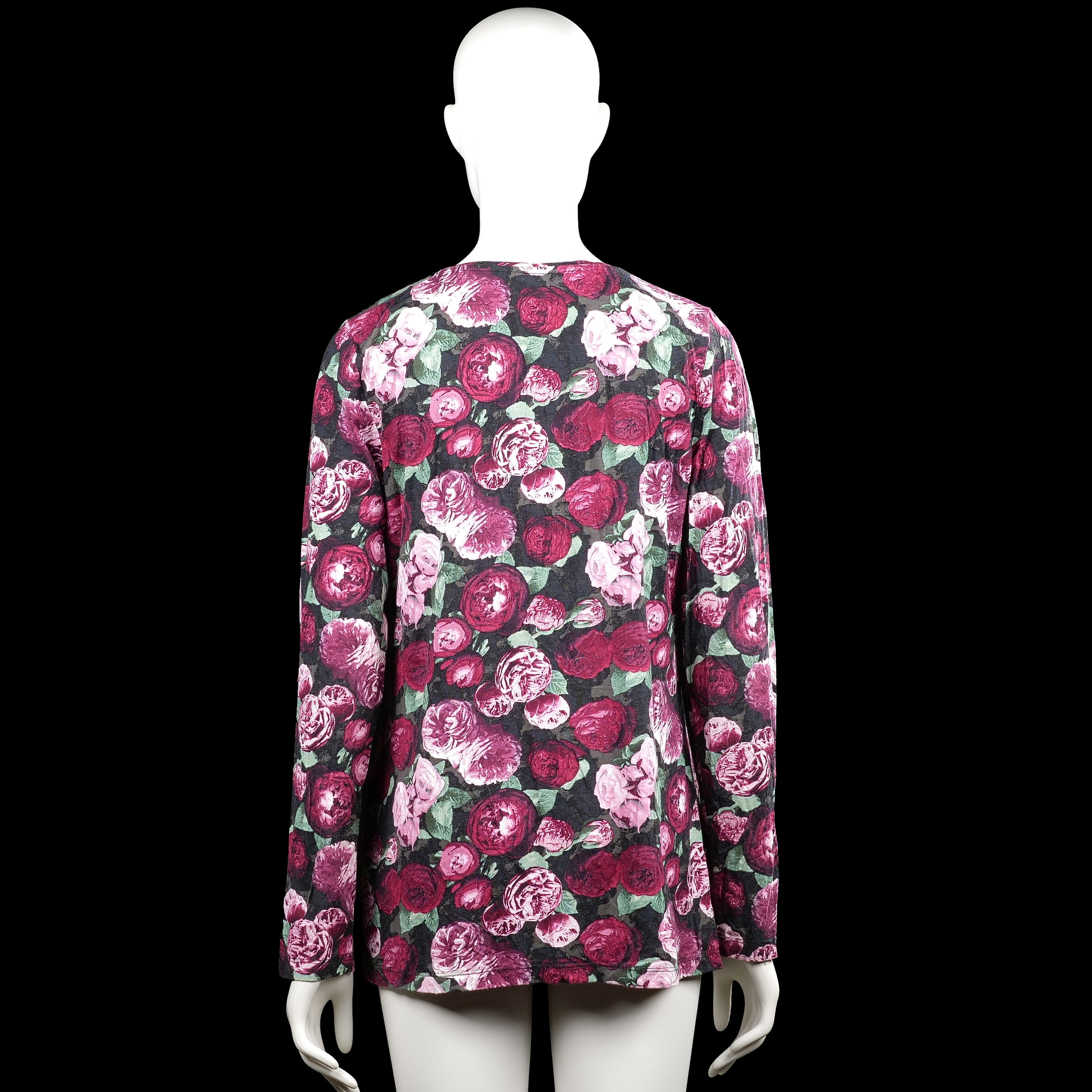 Long-sleeve top - Multicolored - Size 40, 42