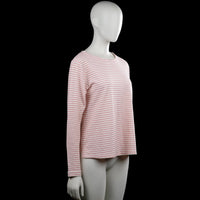 Long-sleeve top - White & Pink - Size S