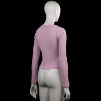 Long-sleeve top - Lilac - Size XS