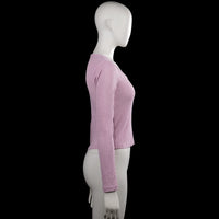Long-sleeve top - Lilac - Size XS