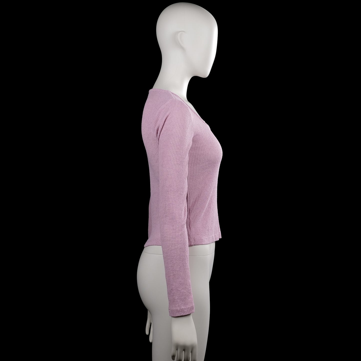 Long-sleeve top - Lilac - Size XS