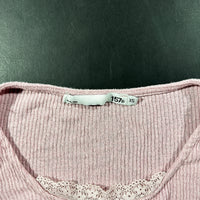 Long-sleeve top - Lilac - Size XS