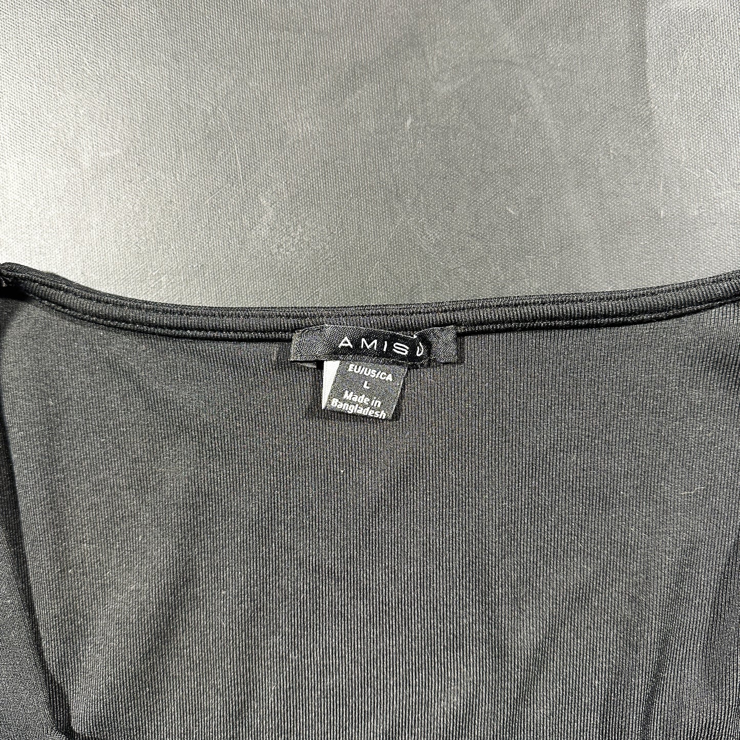 Long-sleeve top - Charcoal - Size L