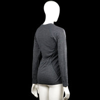Long-sleeve top - Dark Gray - Size M