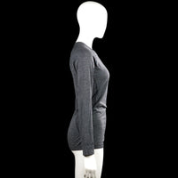 Long-sleeve top - Dark Gray - Size M