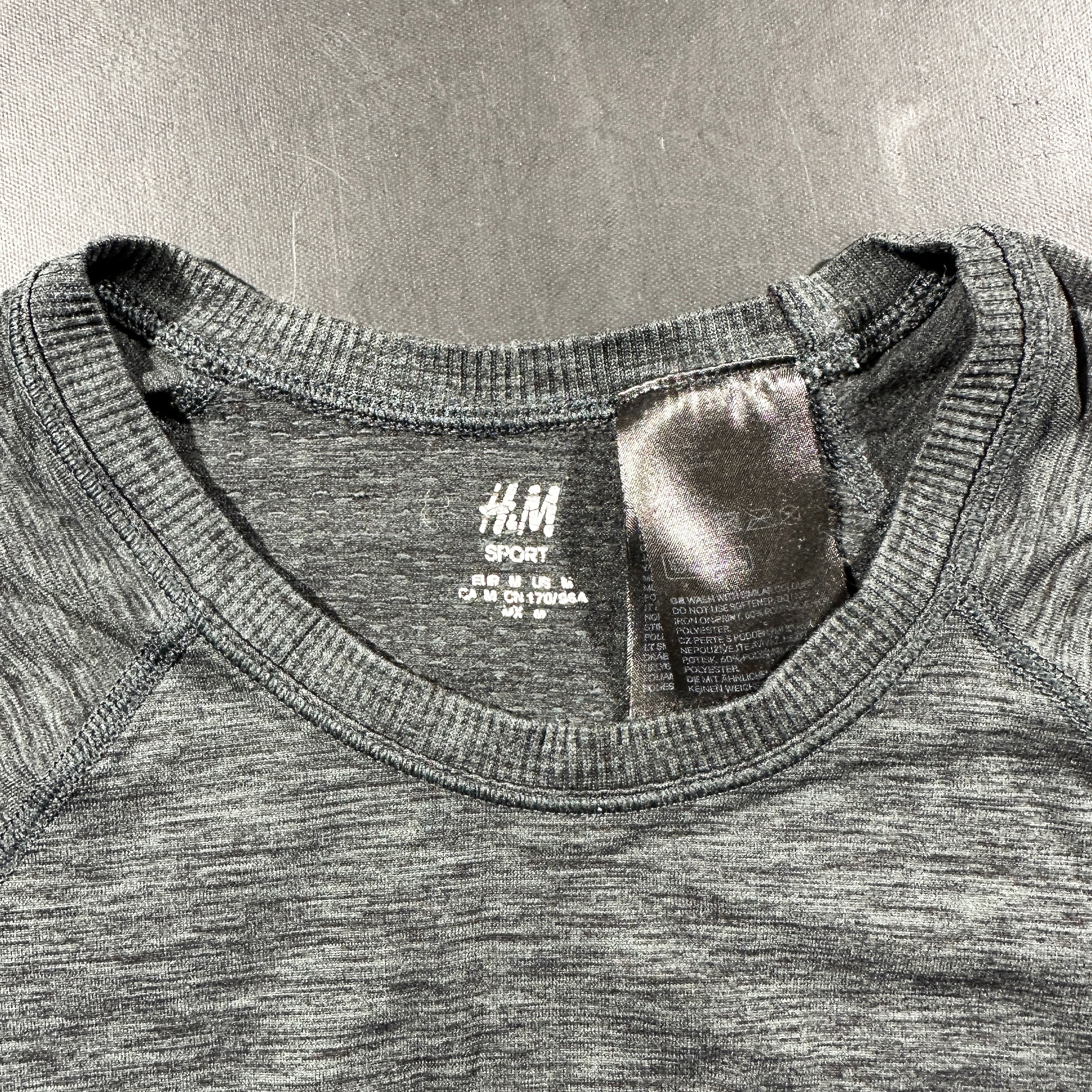Long-sleeve top - Dark Gray - Size M