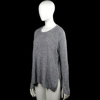 Long-sleeve top - Gray & Black - Size L